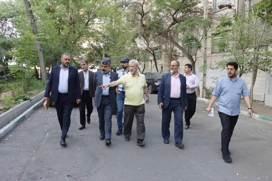 بررسی میدانی دغدغه های مردم محله مهران در ششمین قرار قدم به قدم