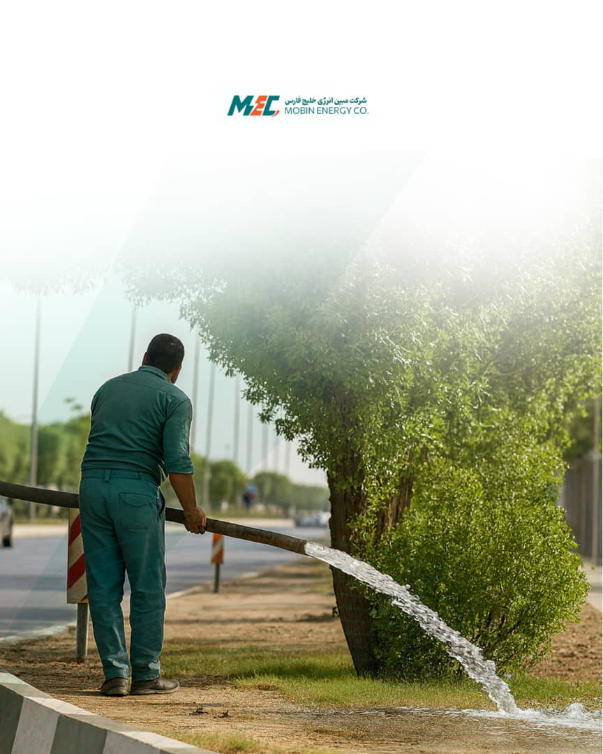 پیشگامی مبین انرژی خلیج‌فارس در روزهای سخت گرما، برای تأمین بخشی از آب موردنیاز عسلویه