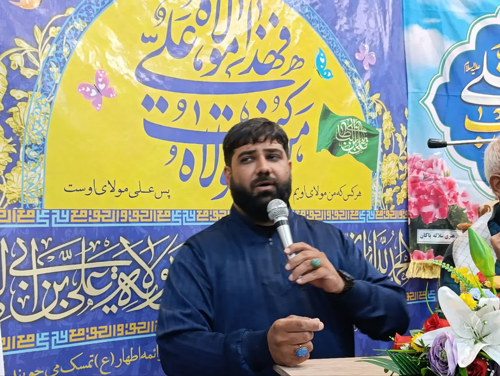 جشن عید غدیر، سجاد بهروزی، مسجد صاحب الزمان، سلاله پاکان