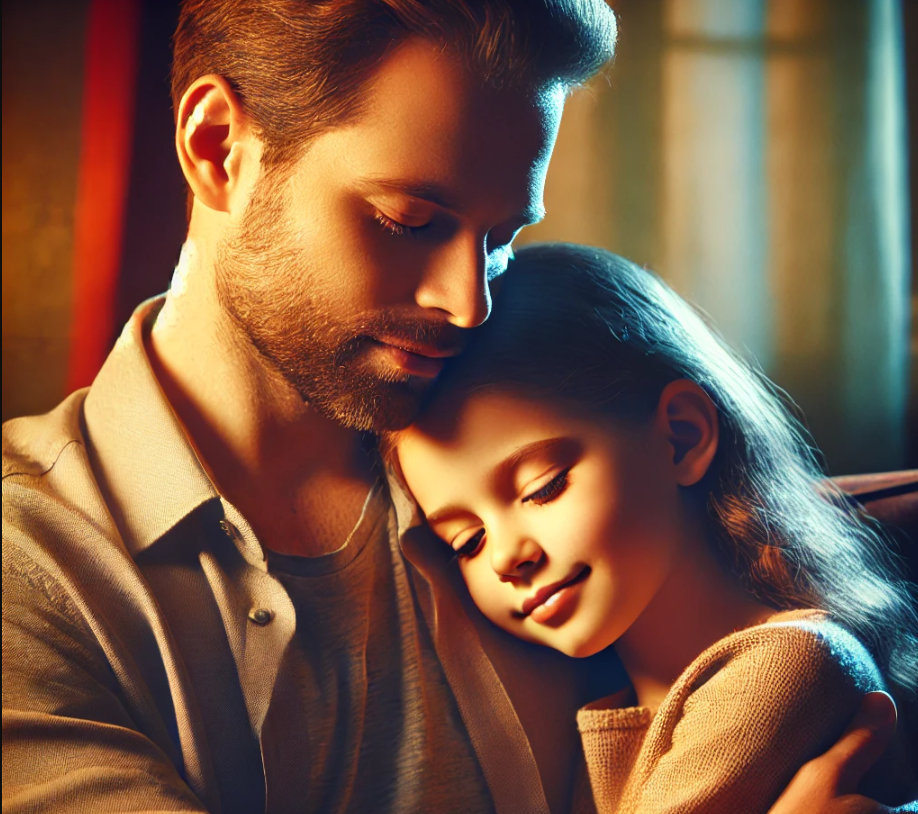 آغوش پدر ، آرامش هر دختر!