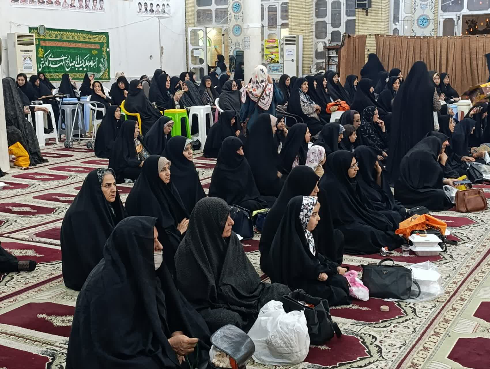 جشن عید غدیر، سلاله پاکان، مسجد صاحب الزمان جهرم