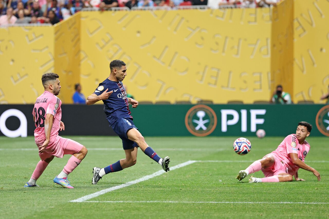 صعود مقتدرانه پی‌اس‌جی به یک چهارم؛ حذف زودهنگام اینترمیامی و مسی در خانه