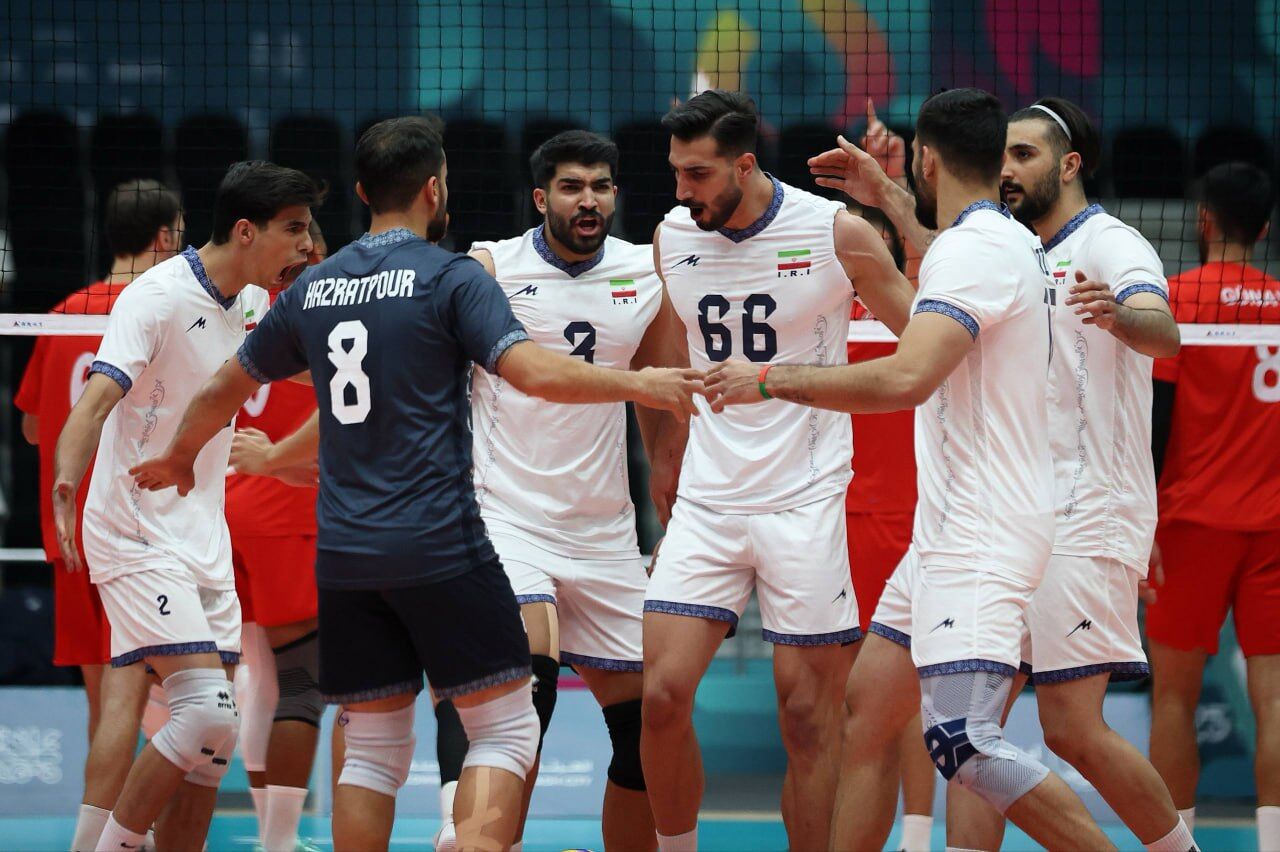 تیم ملی والیبال قهرمان شد