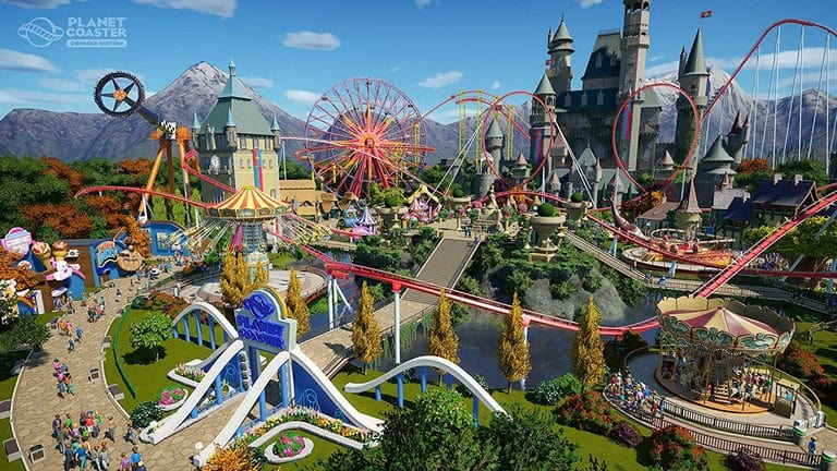 20 بازی شبیه‌ساز برتر که باید تجربه کنید Planet Coaster شبیه ساز شهربازی