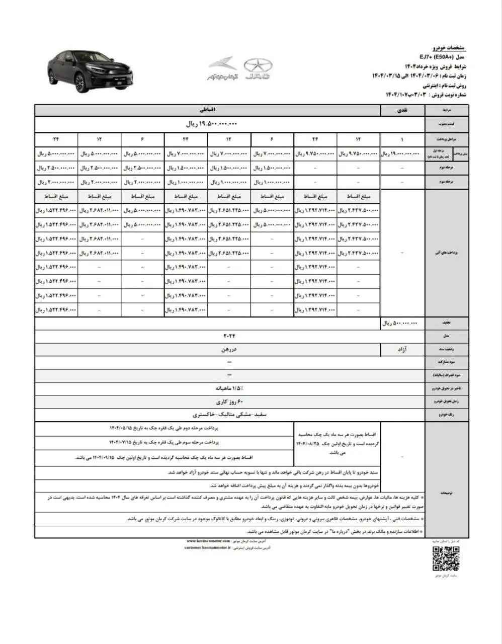 جک EJ7 پلاس, فروش اقساطی جک EJ7 پلاس, فروش اقساطی جک EJ7 پلاس خرداد 1404, شرایط فروش جک EJ7 پلاس, فروش اقساطی کرمان موتور خرداد 1404, فروش اقساطی کرمان خودرو خرداد 1404, کرمان خودرو خرداد 1404, کرمان موتور خرداد 1404