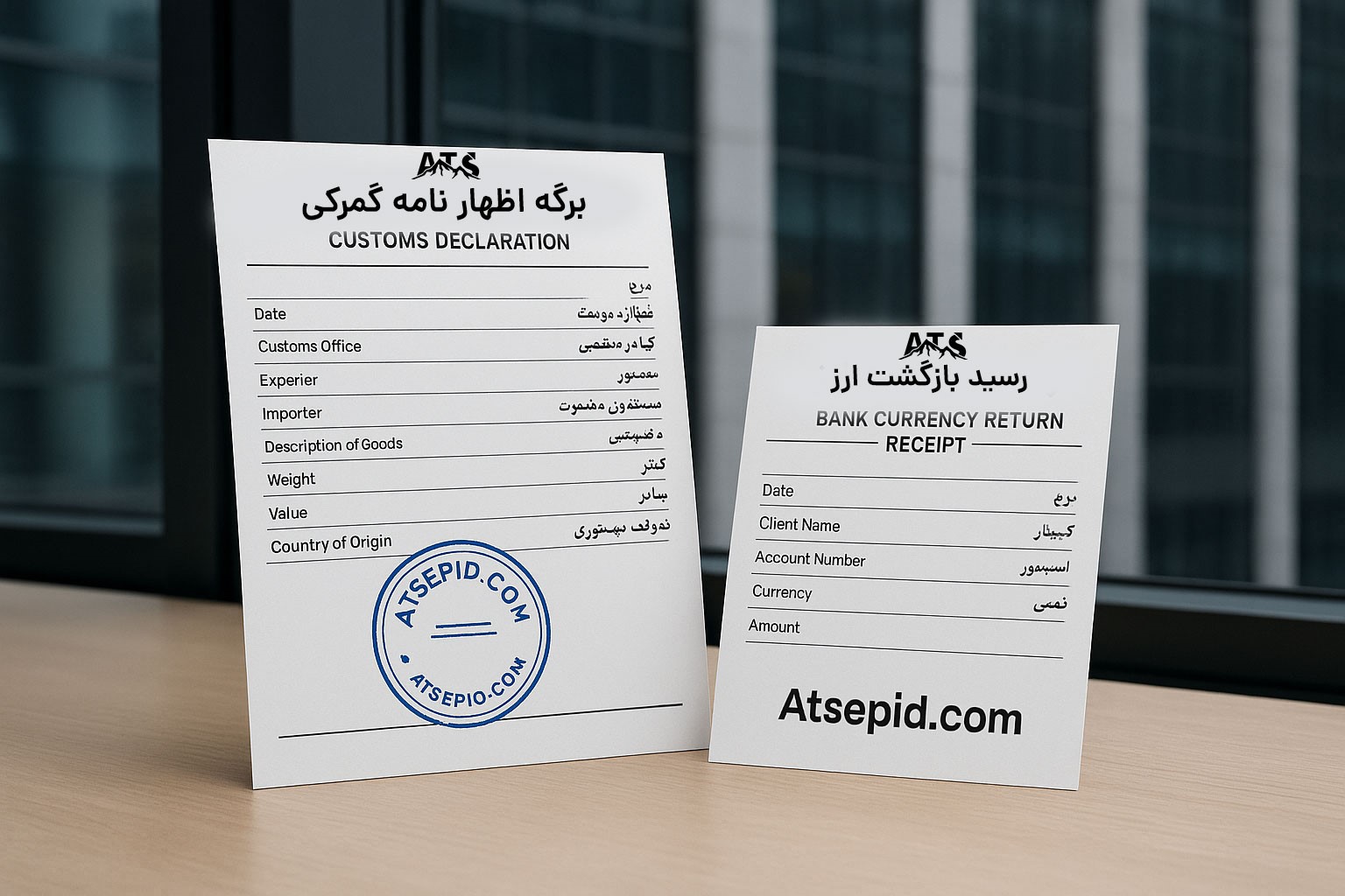 اسناد اثبات صادرات برای استرداد مالیات ارزش افزوده