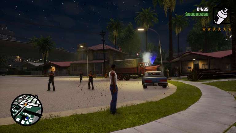 Grand Theft Auto: San Andreas - Wanted Level Down  رمز کم کردن ستاره سی جی