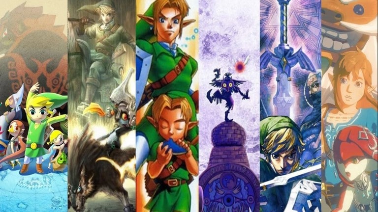 تغییرات شخصیت Link از Legend of Zelda در گذر زمان