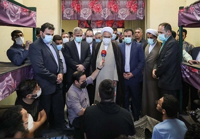 دادستانی کل کشور | بازدید دادستان کل کشور از بازداشتگاه اغتشاشگران اخیر