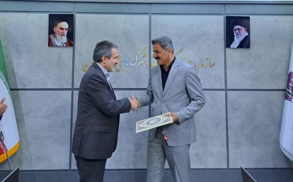 برگزاری مراسم معارفه مدیر جدید تامین مالی و جذب سرمایه سازمان صنایع کوچک و شهرک‌های صنعتی ایران