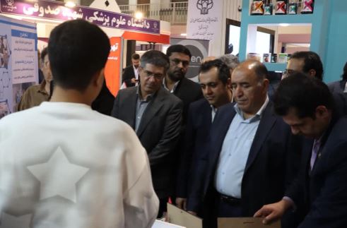 بازدید مدیرعامل و معاونین شرکت سنگ‌آهن مرکزی ایران از پاویون زیست‌بوم نوآوری و فناوری «سامینو»