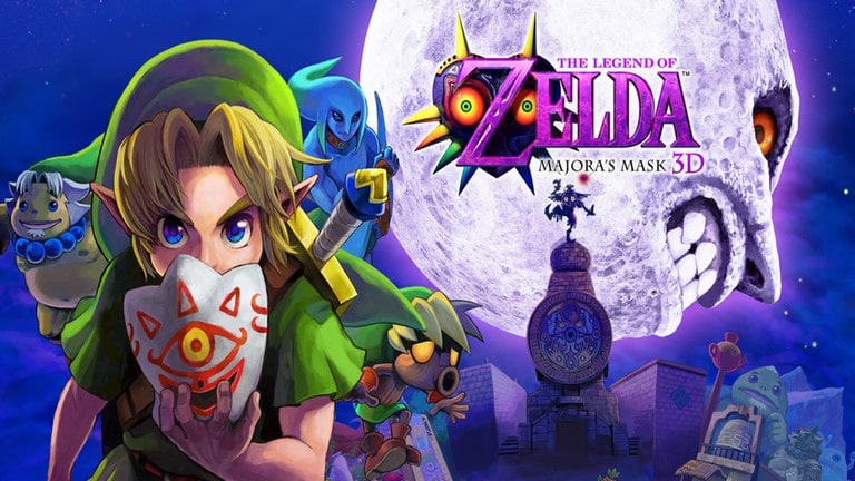 25 بازی برتر 3DS که باید تجربه کنید The Legend of Zelda: Majora's Mask 3D