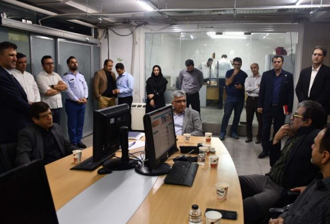 با حضور مدیر اکتشاف و مسئولانHSE شرکت ملی نفت ایران؛ اتاق کمیته مدیریت بحران در مدیریت اکتشاف افتتاح شد