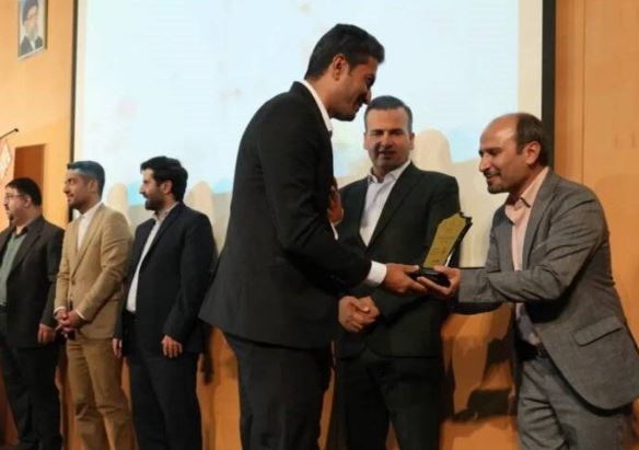 لوح زرین نوآوری برتر ایرانی به محققان شرکت ملی صنایع مس ایران رسید