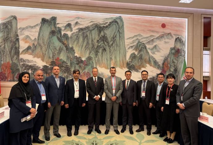 رئیس هیأت عامل ایمیدرو با رئیس انجمن معدنکاری چین دیدار کرد