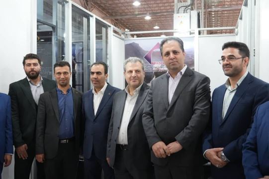 بازدید مسئولین استانی همدان از غرفه ایمیدرو و ایمپاسکو