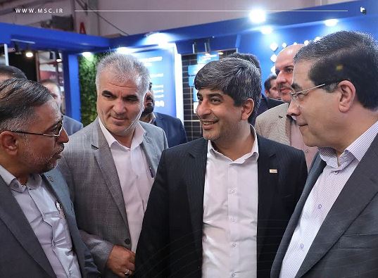 بازدید مدیرعامل گروه فولاد مبارکه از نمایشگاه سومین رویداد جامع معدن و صنایع معدنی