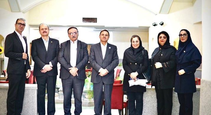بازدید مدیر عامل و مدیران ستادی از نمایندگی کرمان سازمان مدیریت صنعتی