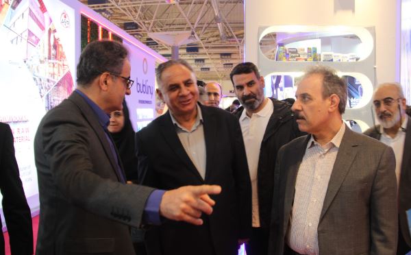 بازدید مدیرعامل شرکت توسعه صنایع بهشهر از غرفه پاکسان در سی‌ودومین نمایشگاه بین‌المللی ایران بیوتی