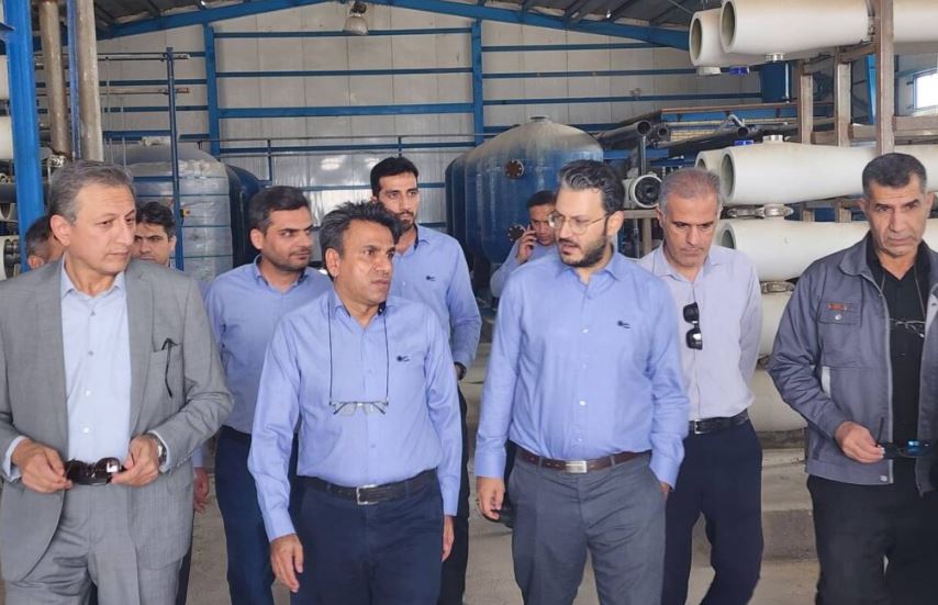 بازدید میدانی مهندس برهانی از پروژه های زیرساختی منطقه ویژه اقتصادی لامرد