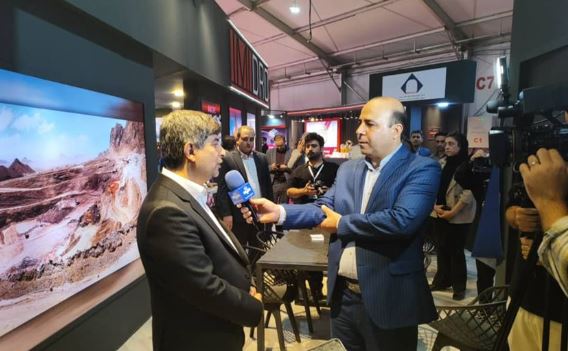 مدیرعامل فولاد مبارکه از غرفه ایمپاسکو بازدید کرد