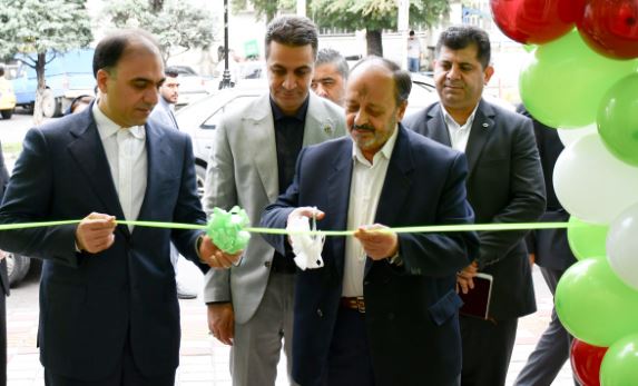 افتتاح ساختمان جدید شعبه رازی بانک قرض‌الحسنه مهر ایران در گیلان