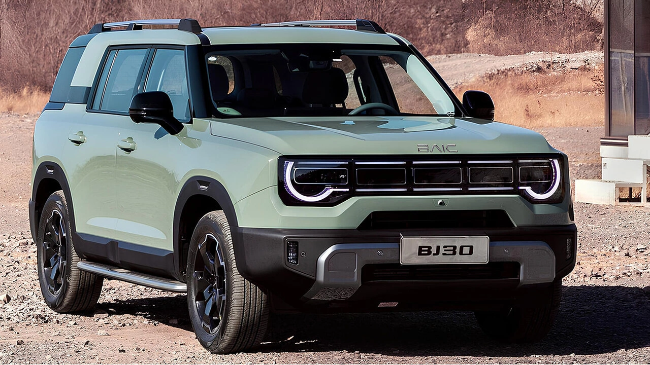 بایک BJ30 هیبرید در نمایشگاه شانگهای 2025 رونمایی شد
