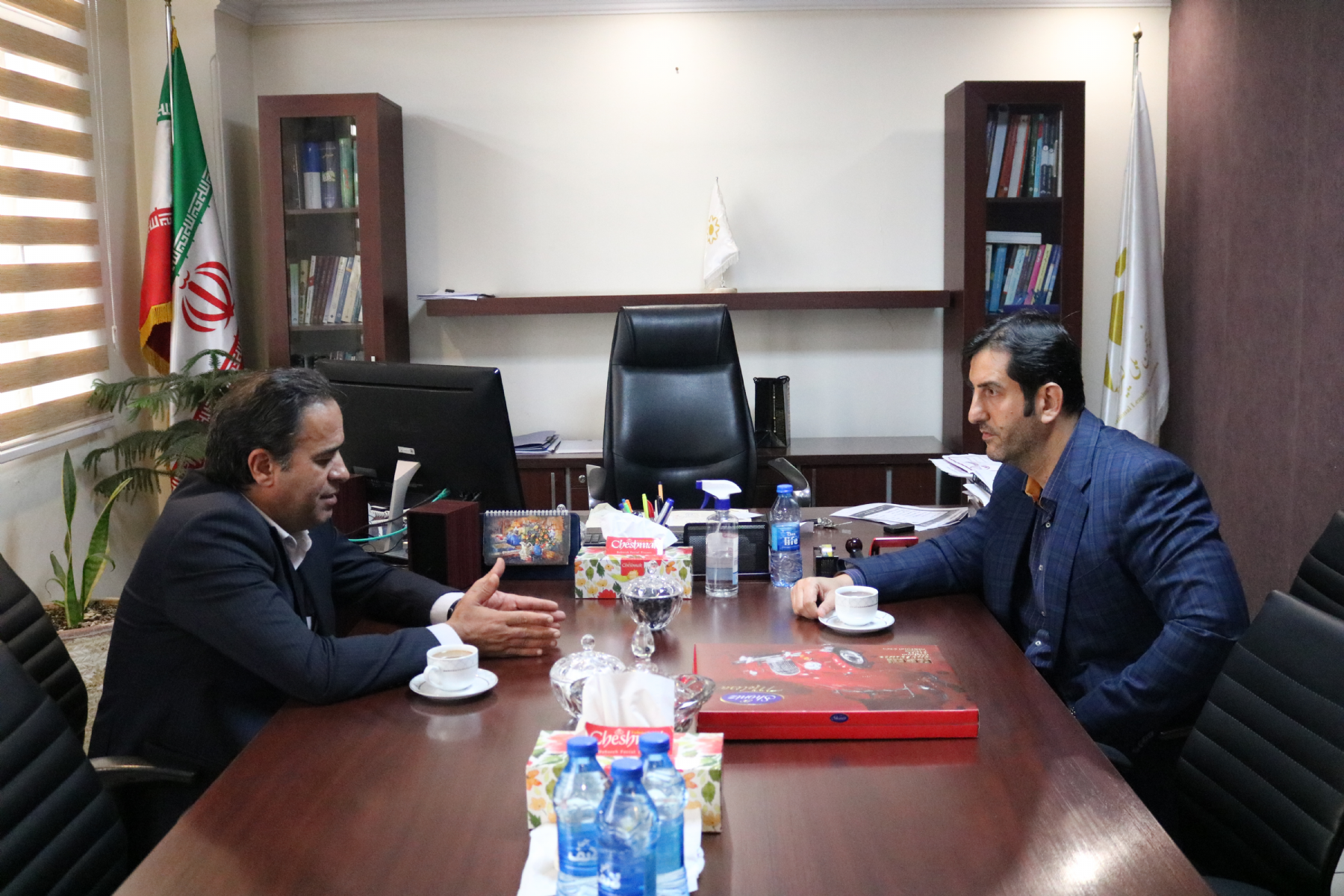 دیدار دبیر کل انجمن لیزینگ با مدیر عامل لیزینگ پاسارگاد