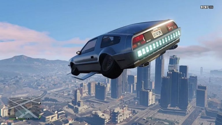 بهترین رمزهای جی تی ای در طول تاریخ Grand Theft Auto: San Andreas - Flying Cars and Flying Boats  ماشین و قایق پرنده
