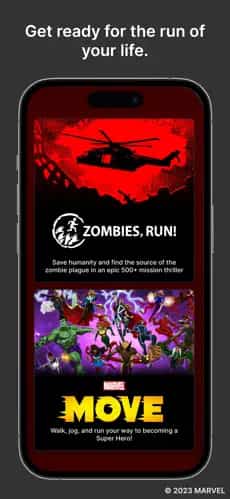 بازی zombies run