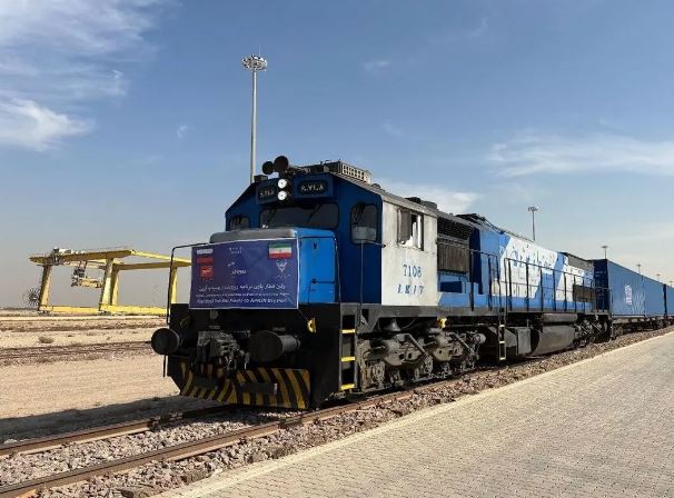 عبور ۶۰۰۰ TEU بار ریلی از مسیر روسیه- ایران-حوزه خلیج فارس