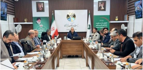 برگزاری جلسه ارزیابی عملکرد ۴ ماهه پست بانک ایران با حضور مدیرعامل