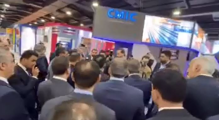 ویدئو / حضور سرکنسول ایران و استاندار اربیل در غرفه چادرملو