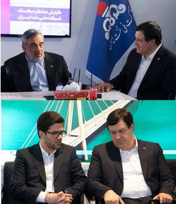 دیدار مدیرعامل بانک ملت با مدیران عامل شرکت های ملی نفت ایران و ملی پالایش و پخش فرآورده های نفتی ایران