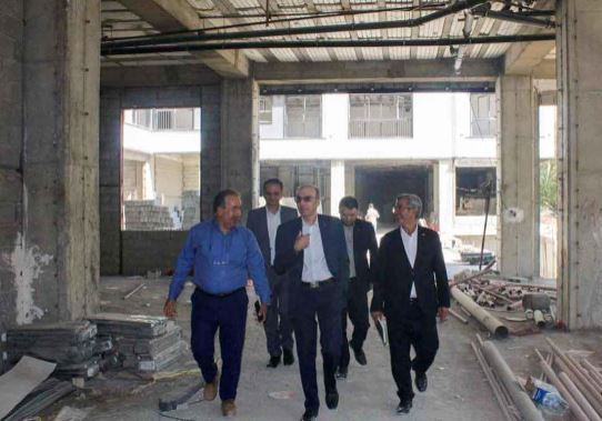 بازدید مدیر شعب بانک مسکن منطقه مرکز تهران از پروژه نهضت ملی جهاد دانشگاهی