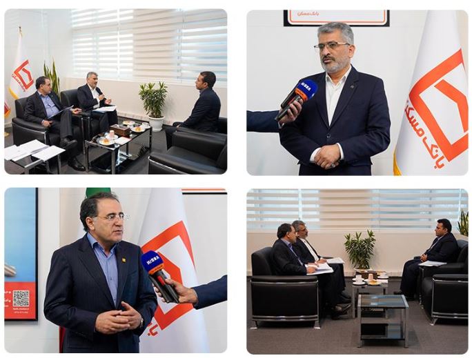 دیدار بی واسطه مدیران بانک مسکن و همکاران شعب در قالب میزخدمت / همدلی و افزایش تعلق سازمانی با نگاه ویژه به همکاران شعب