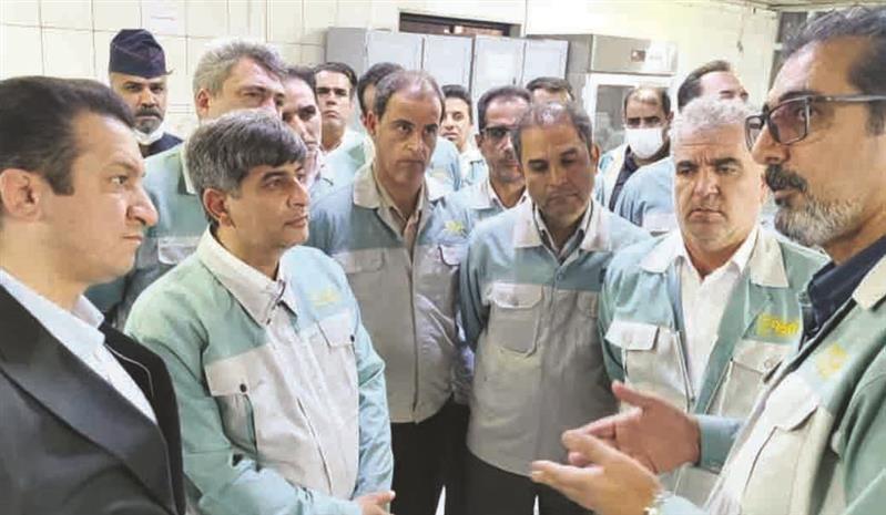 بازدید مدیرعامل گروه فولاد مبارکه از مراکز طبخ شرکت
