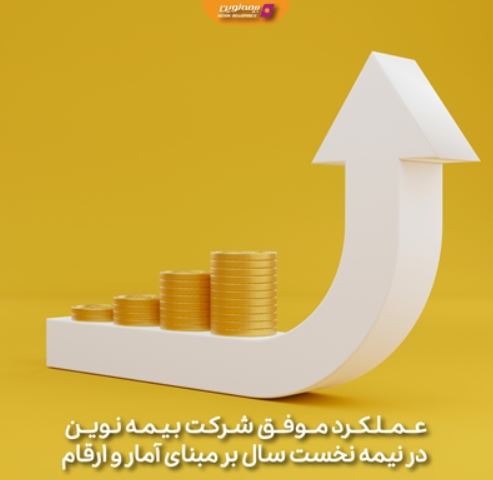 عملکرد موفق شرکت بیمه نوین در نیمه نخست سال بر مبنای آمار و ارقام