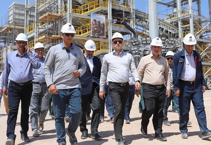 وضعیت پروژه‌های توسعه‌ای مجتمع مس شهربابک مطلوب است