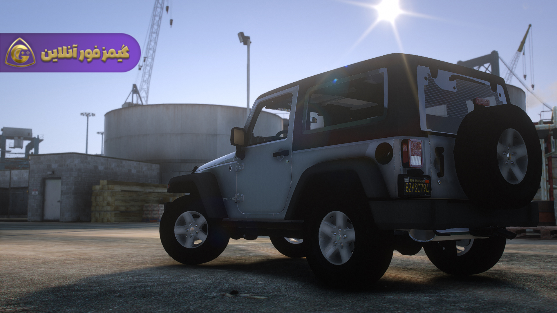 دانلود مد ماشین 2012 Jeep Wrangler Rubicon برای بازی Gta V