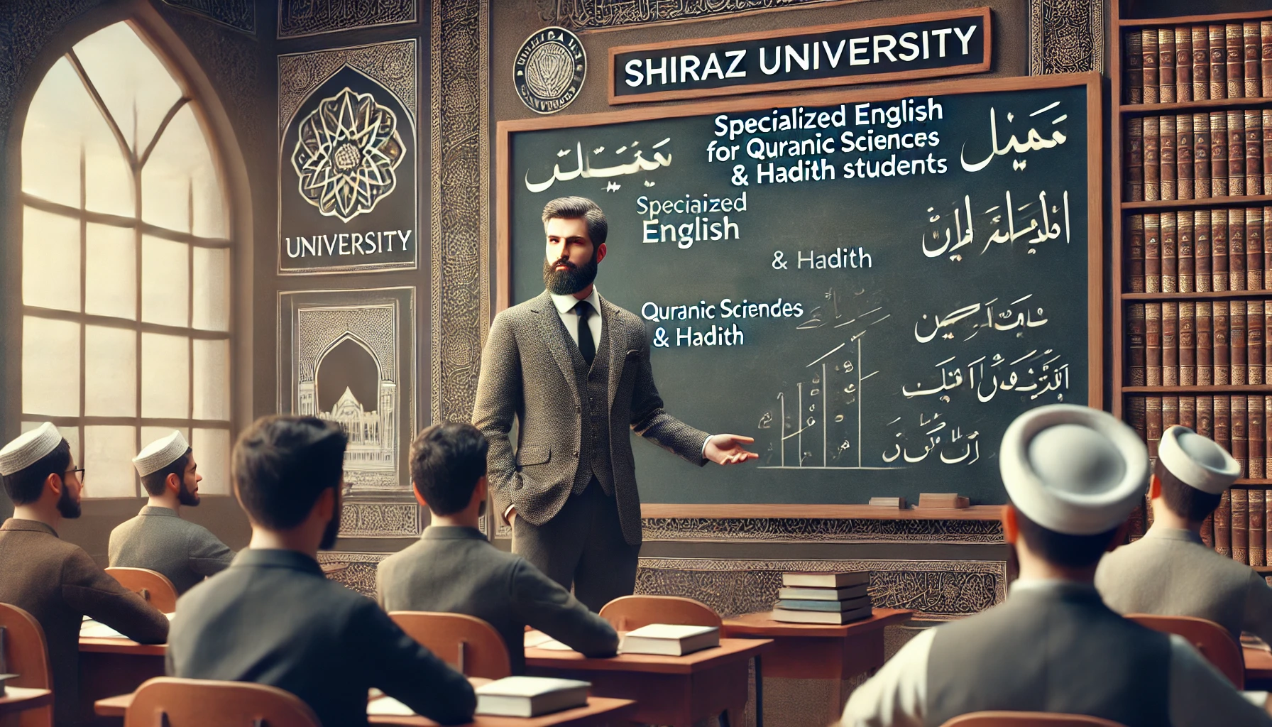 آموزش زبان انگلیسی در رشته علوم قرآن و حدیث