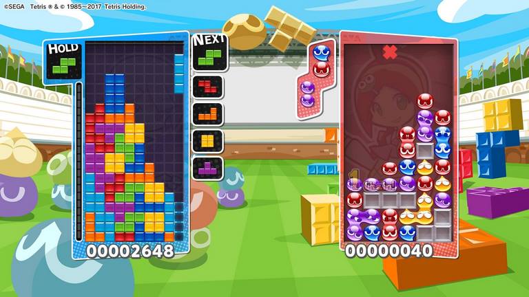 بازی Puyo Puyo Tetris