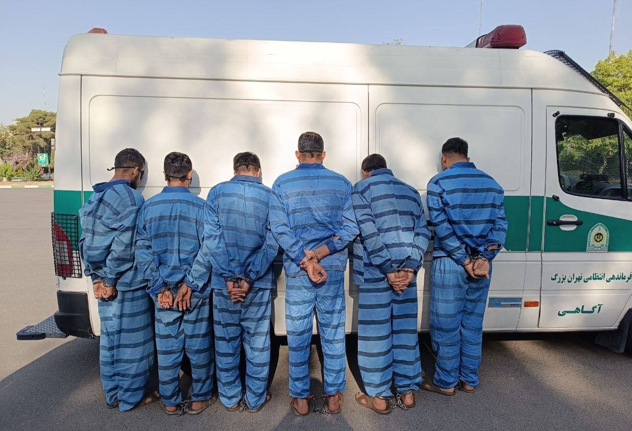 عملیات شبانه پلیس آگاهی؛ پایان کار باند خشن گوشی‌قاپی در تهران