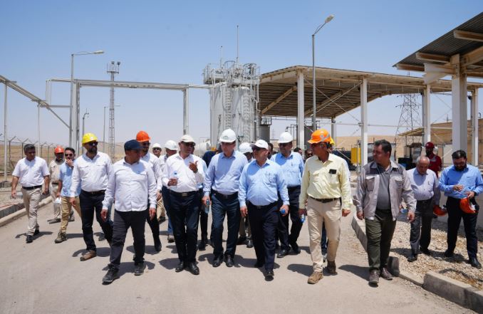 بازدید مدیر عامل و اعضای هیئت ‌مدیره شرکت پالایش گاز بیدبلند خلیج فارس از پروژه‌های جمع‌آوری گازهای مشعل