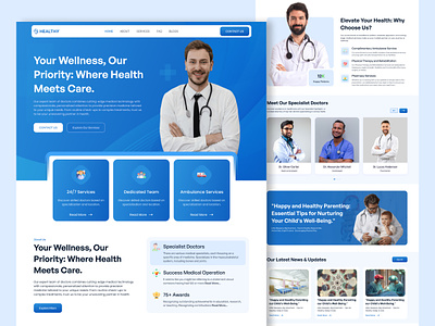 طراحی سایت پزشکی