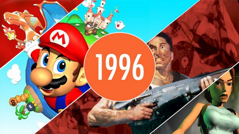 ۱۰ سال برتر در تاریخ بازی‌های ویدئویی Super Mario 64 برای N64 و Tomb Raider رزیدنت ایول
