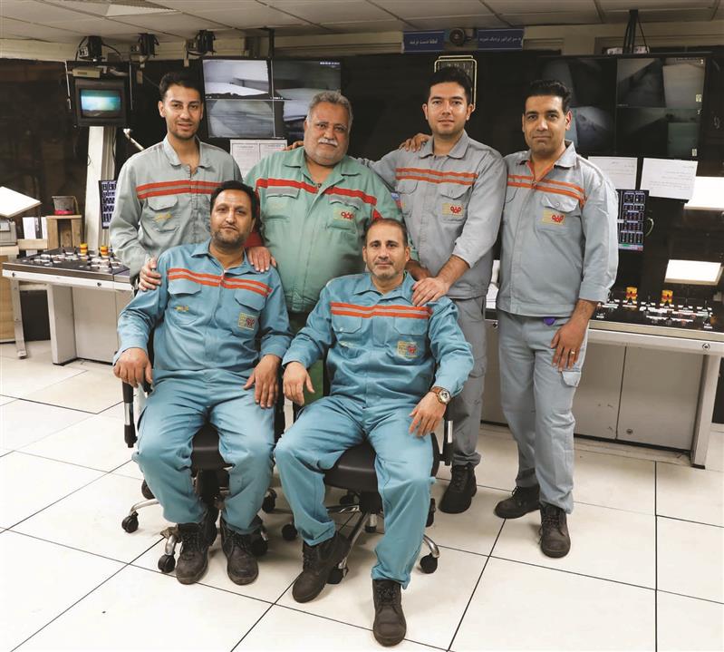 همکاران صمیمی انبار تختال و کوره‌های پیشگرم نورد گرم