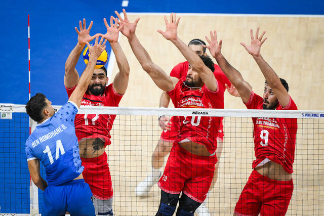 پیروزی والیبال ایران مقابل تونس/ تیم پیاتزا بالاخره کامبک زد