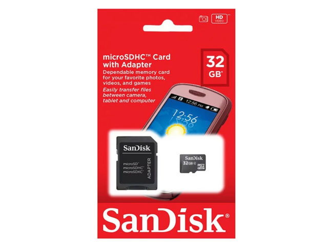 کارت حافظه microSDHC سن دیسک مدل 32GB / SDSDQM-032G-B35A