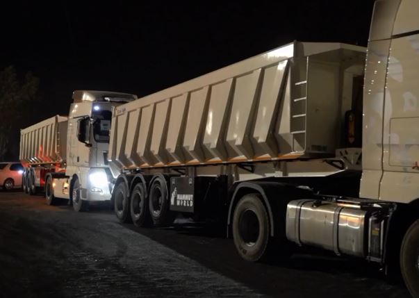 بازگشت کامیون ها به چرخه حمل و نقل کشور در سیرجان